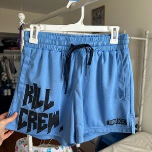 Kill Crew Women's Blue Shorts